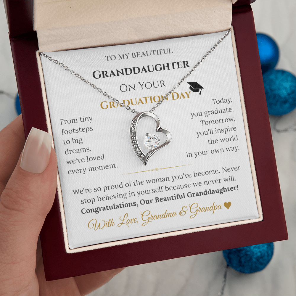Granddaughter Graduation Gift from Grandma & Grandpa