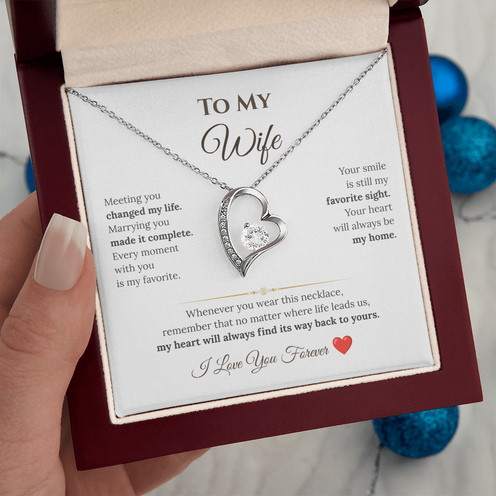 To My Wife Necklace