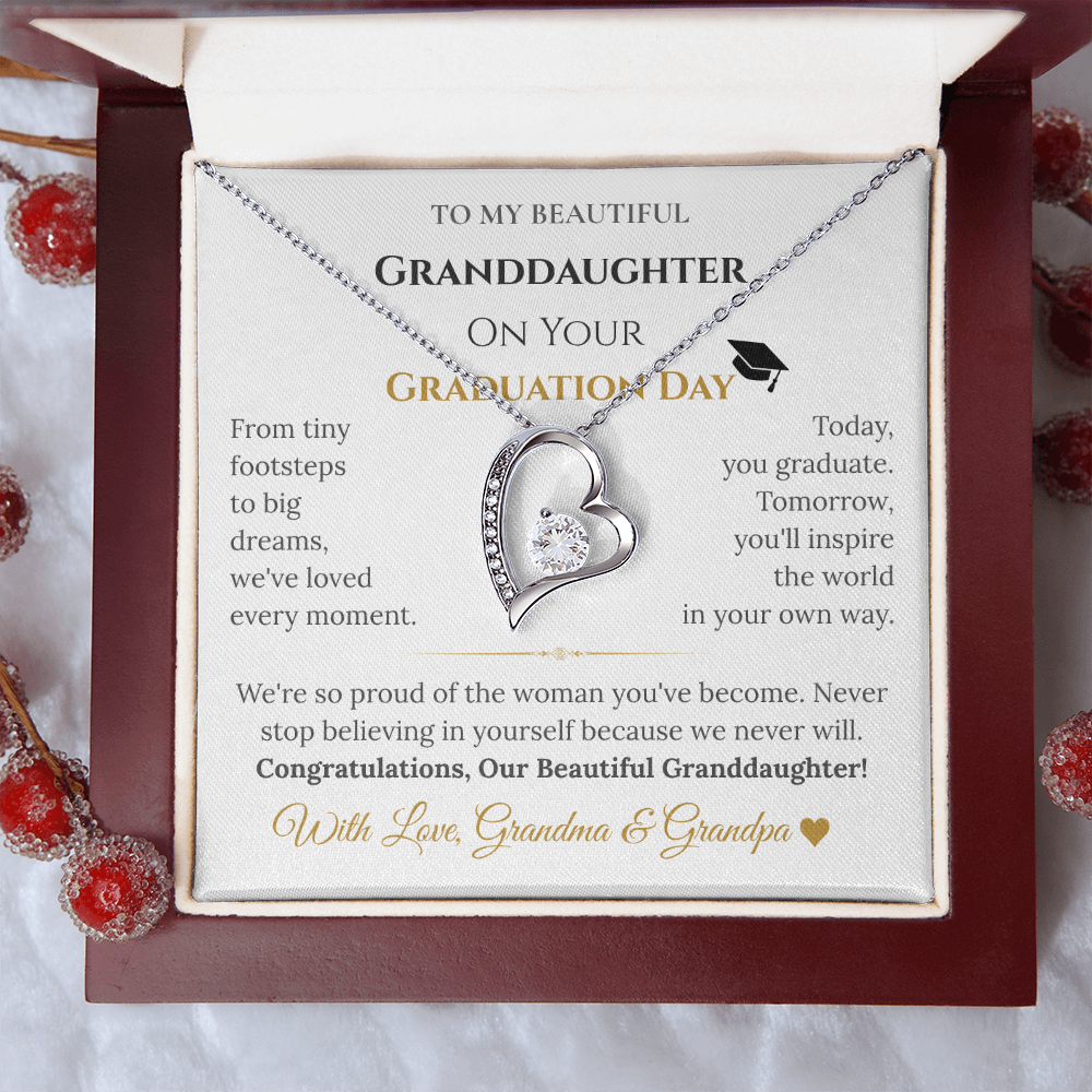 Granddaughter Graduation Gift from Grandma & Grandpa