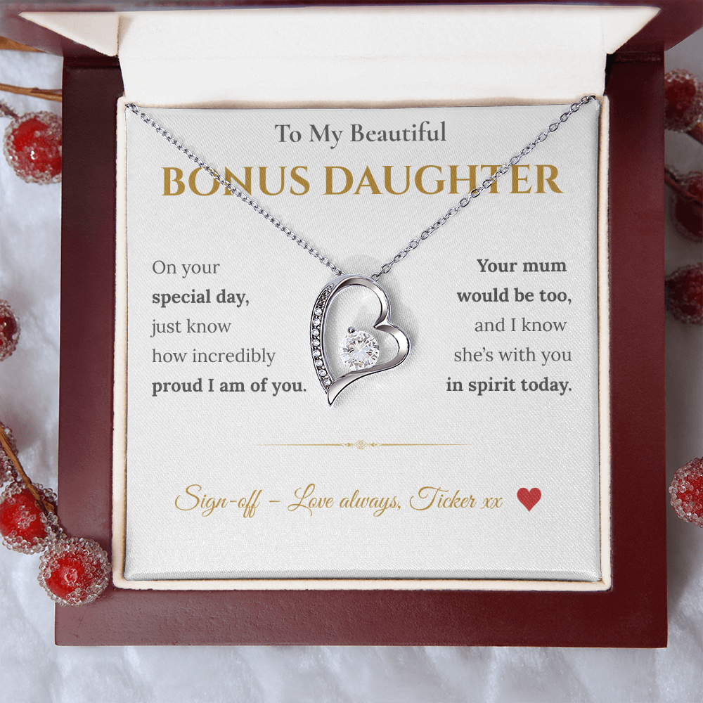 Bonus Daughter Necklace - Custom