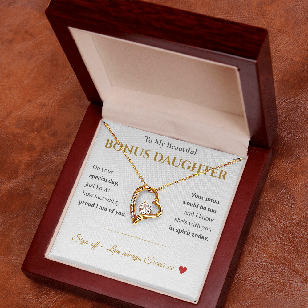 Bonus Daughter Necklace - Custom