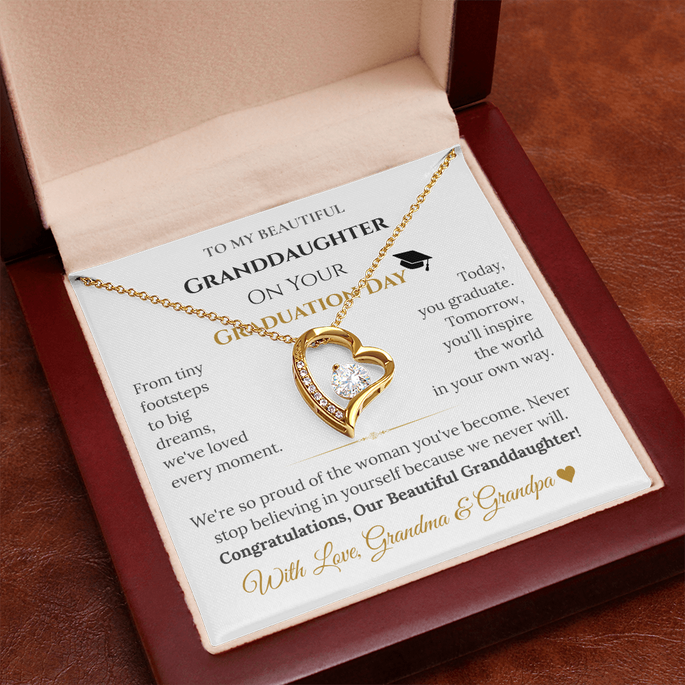 Granddaughter Graduation Gift from Grandma & Grandpa