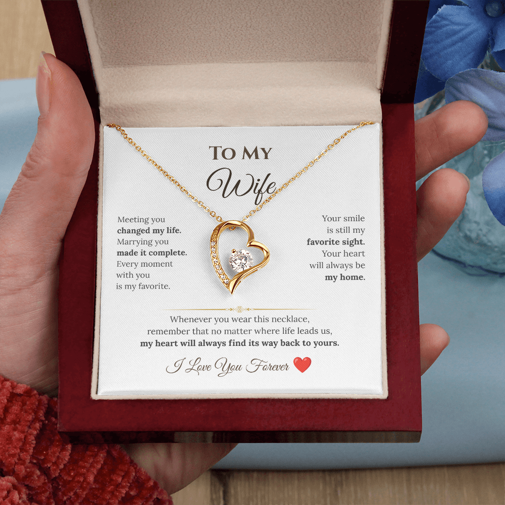 To My Wife Necklace