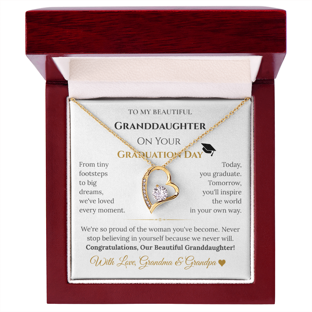 Granddaughter Graduation Gift from Grandma & Grandpa