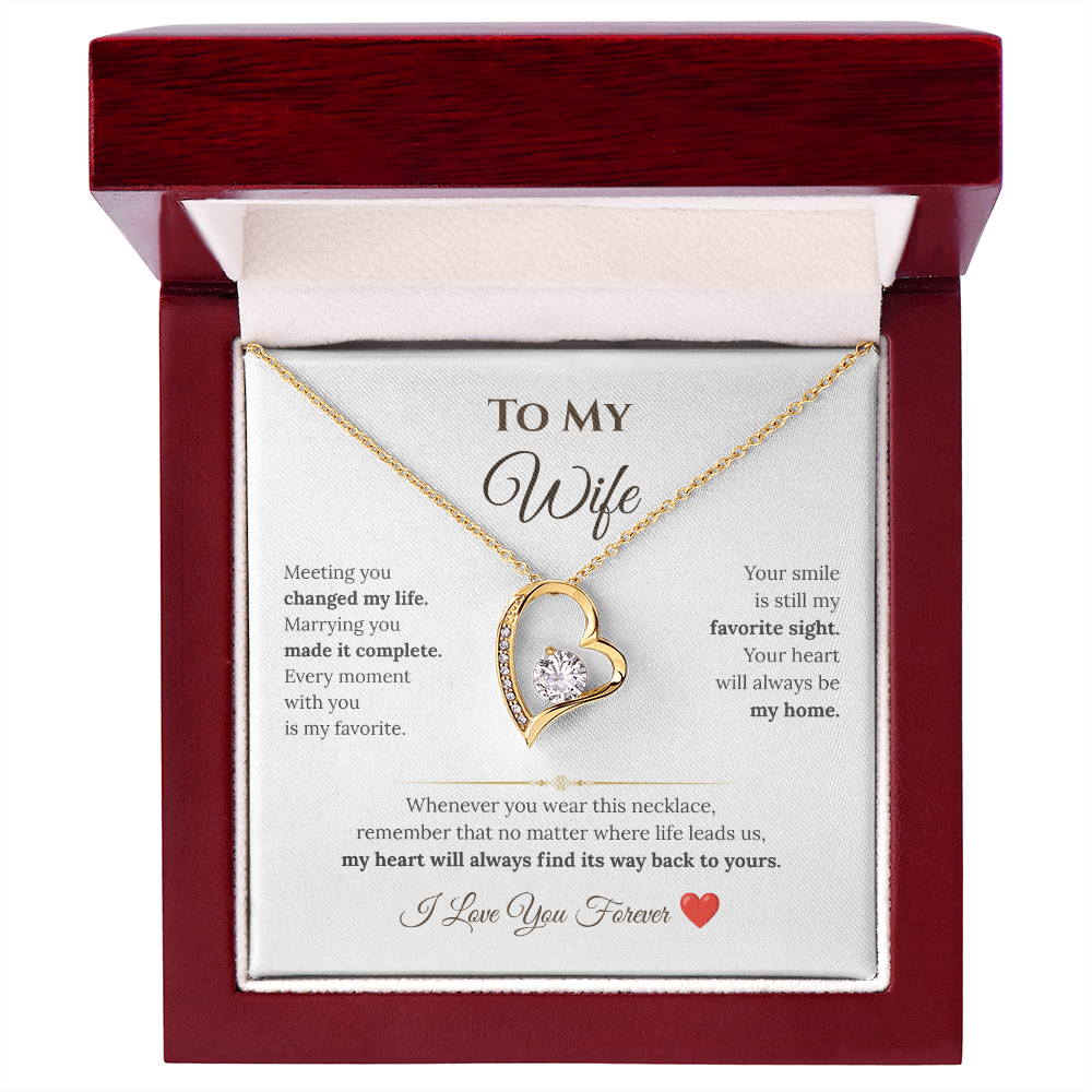 To My Wife Necklace