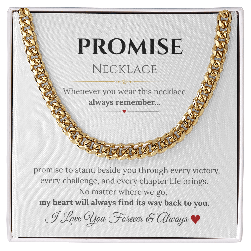 Promise Necklace For Him