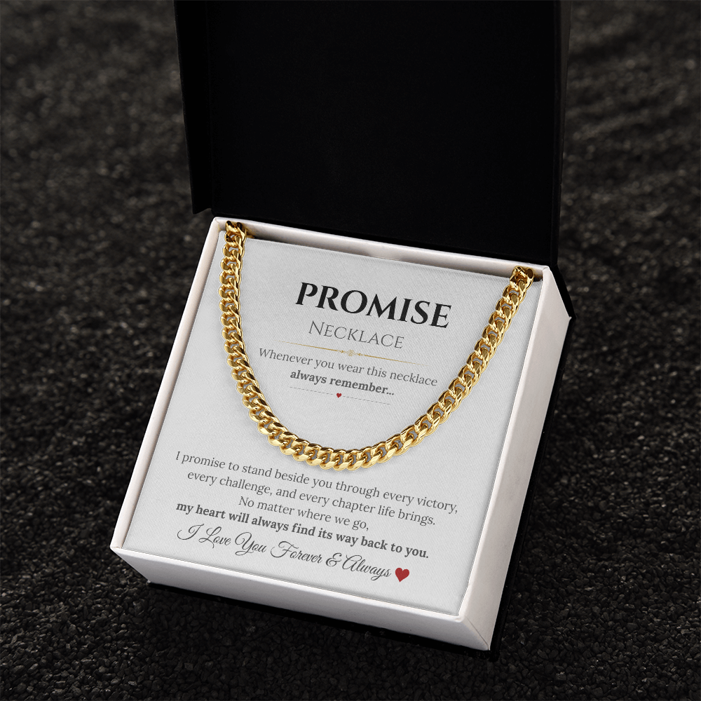 Promise Necklace For Him