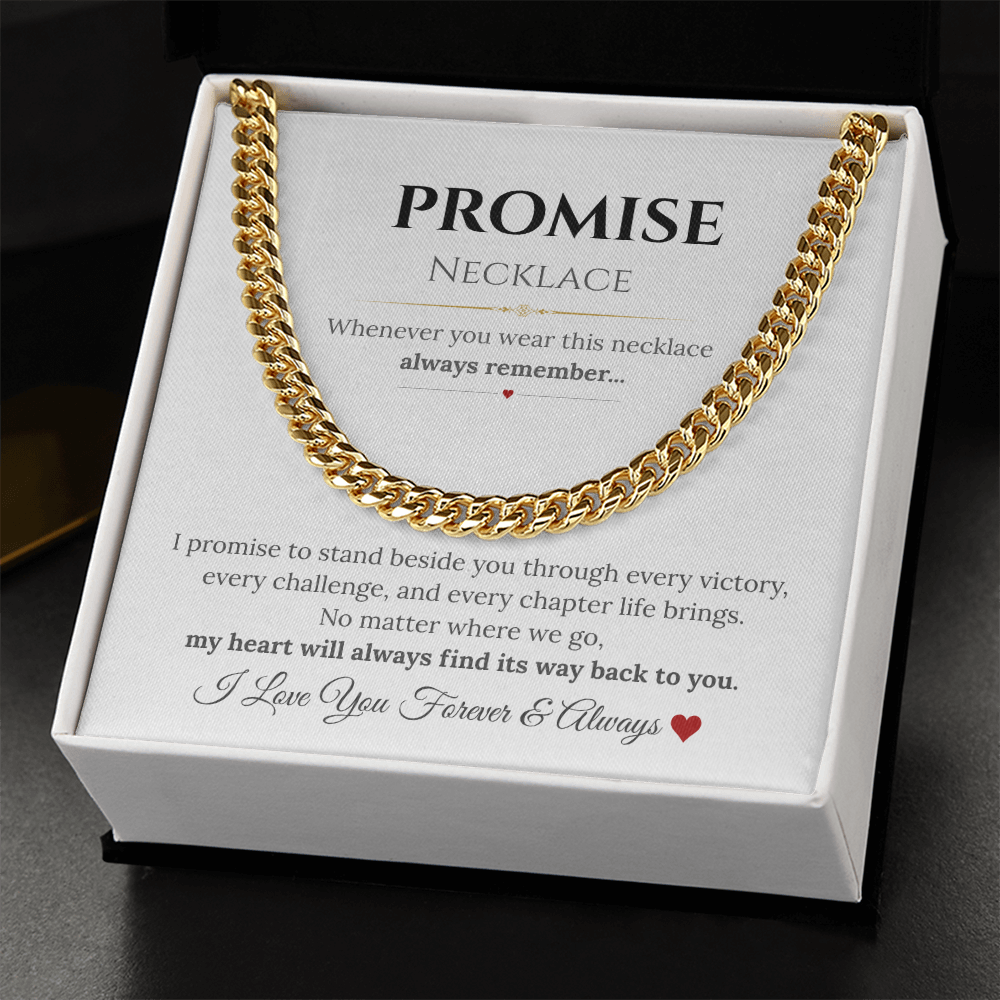 Promise Necklace For Him