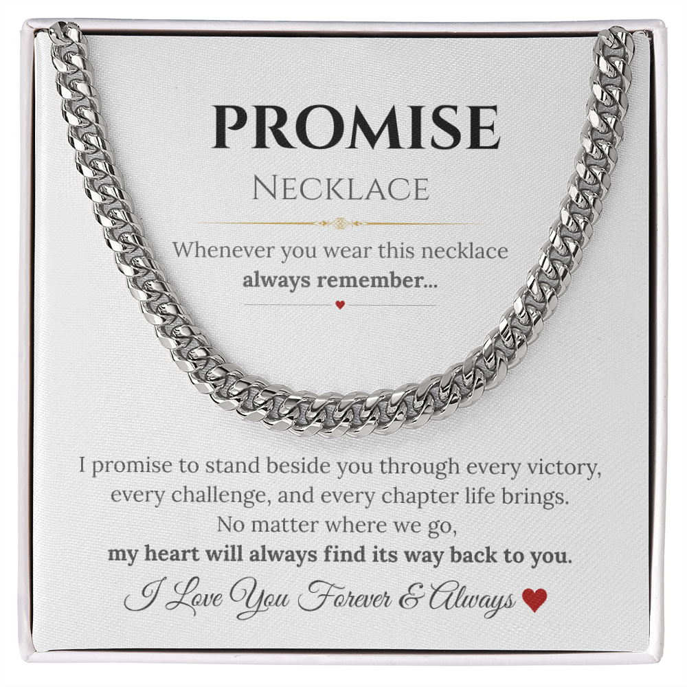 Promise Necklace For Him