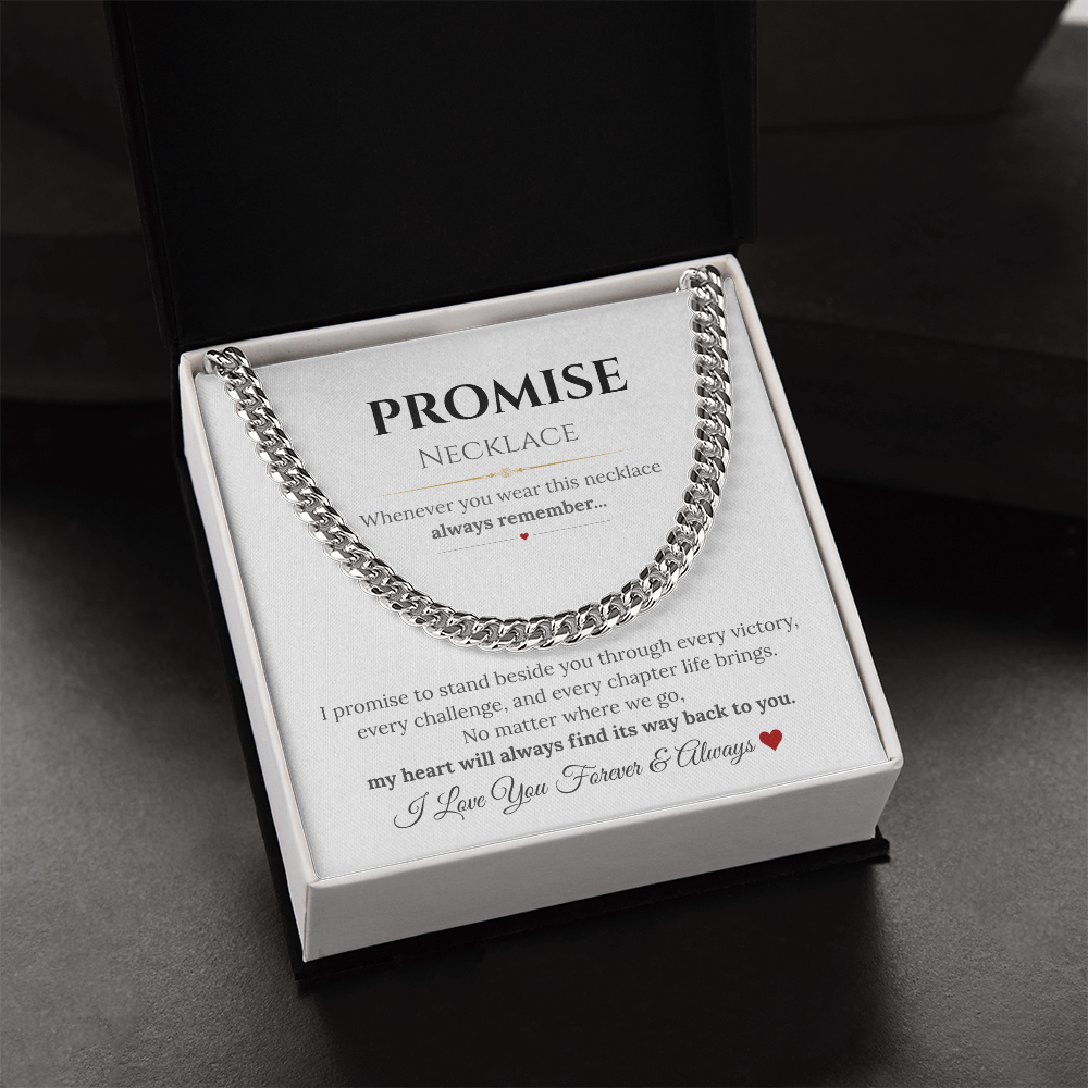 Promise Necklace For Him
