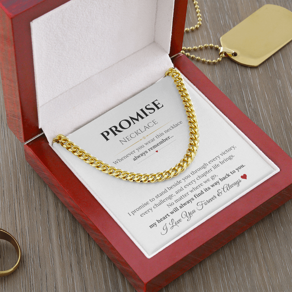 Promise Necklace For Him