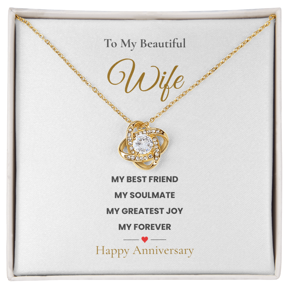 To My Wife Anniversary Necklace