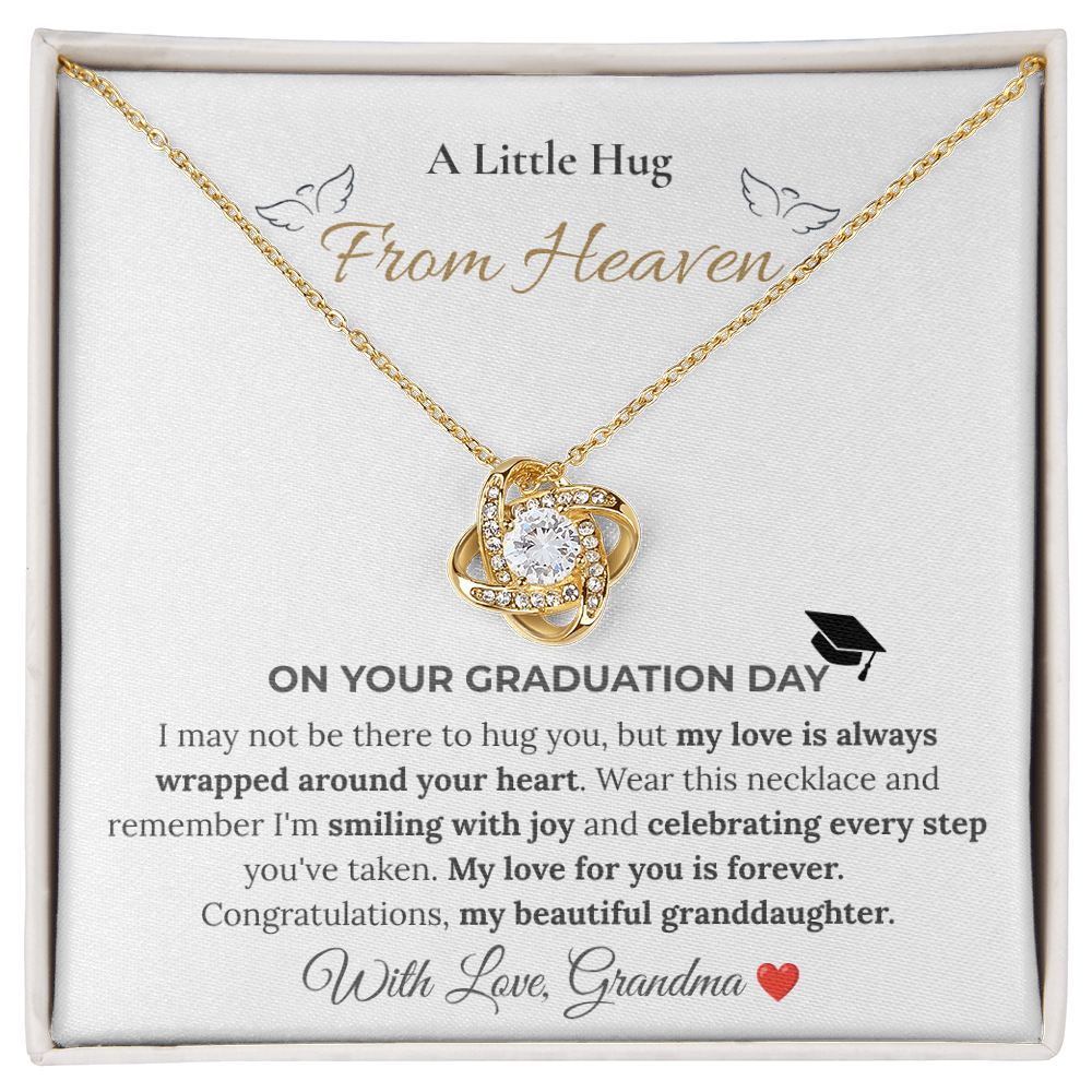 A Little Hug From Heaven Graduation Gift From Grandma