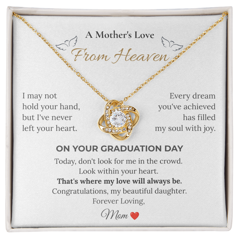 A Mother's Love From Heaven Graduation Gift From Mother