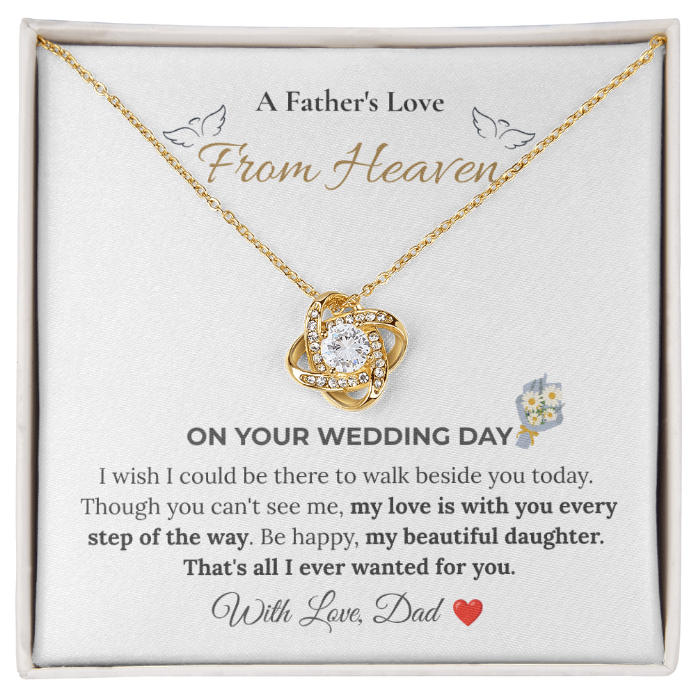 Dad in Heaven Wedding Gifts