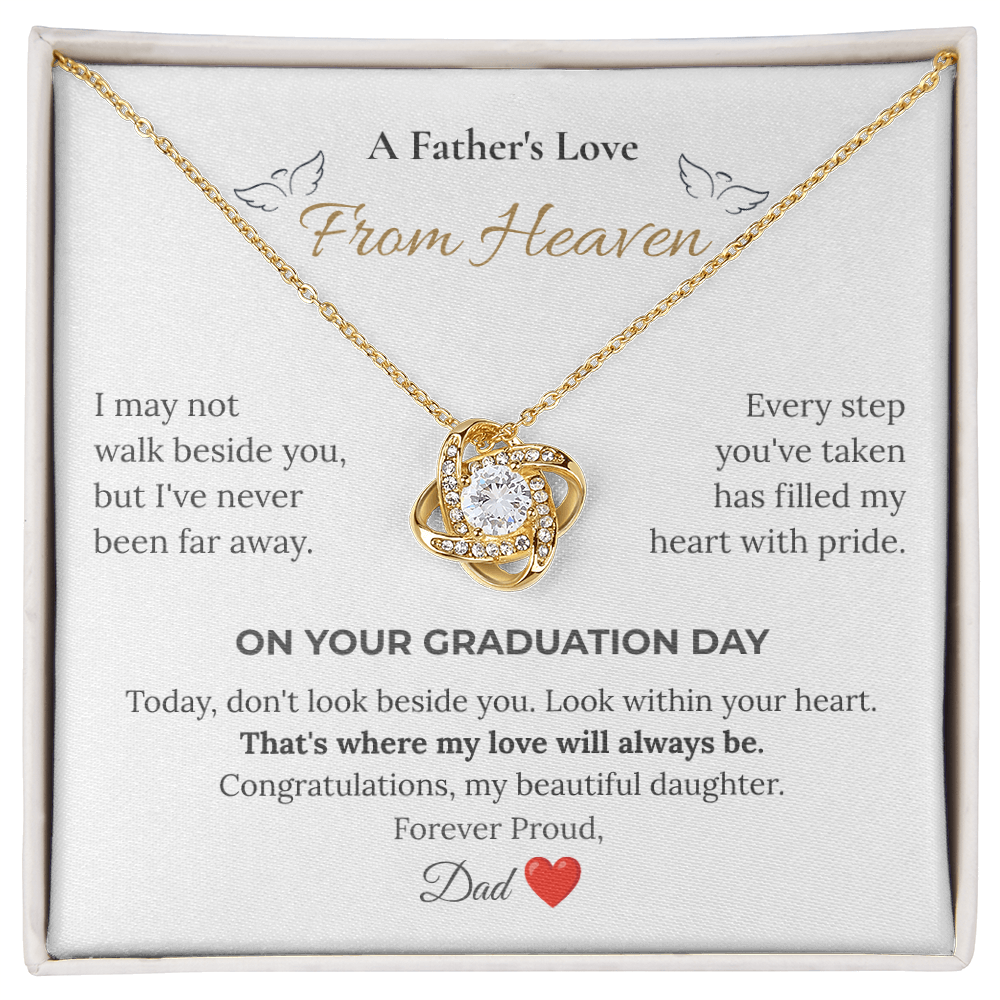 A Father's Love From Heaven Graduation Gift From Father