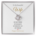 To My Wife Anniversary Necklace