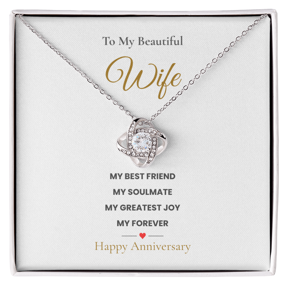 To My Wife Anniversary Necklace