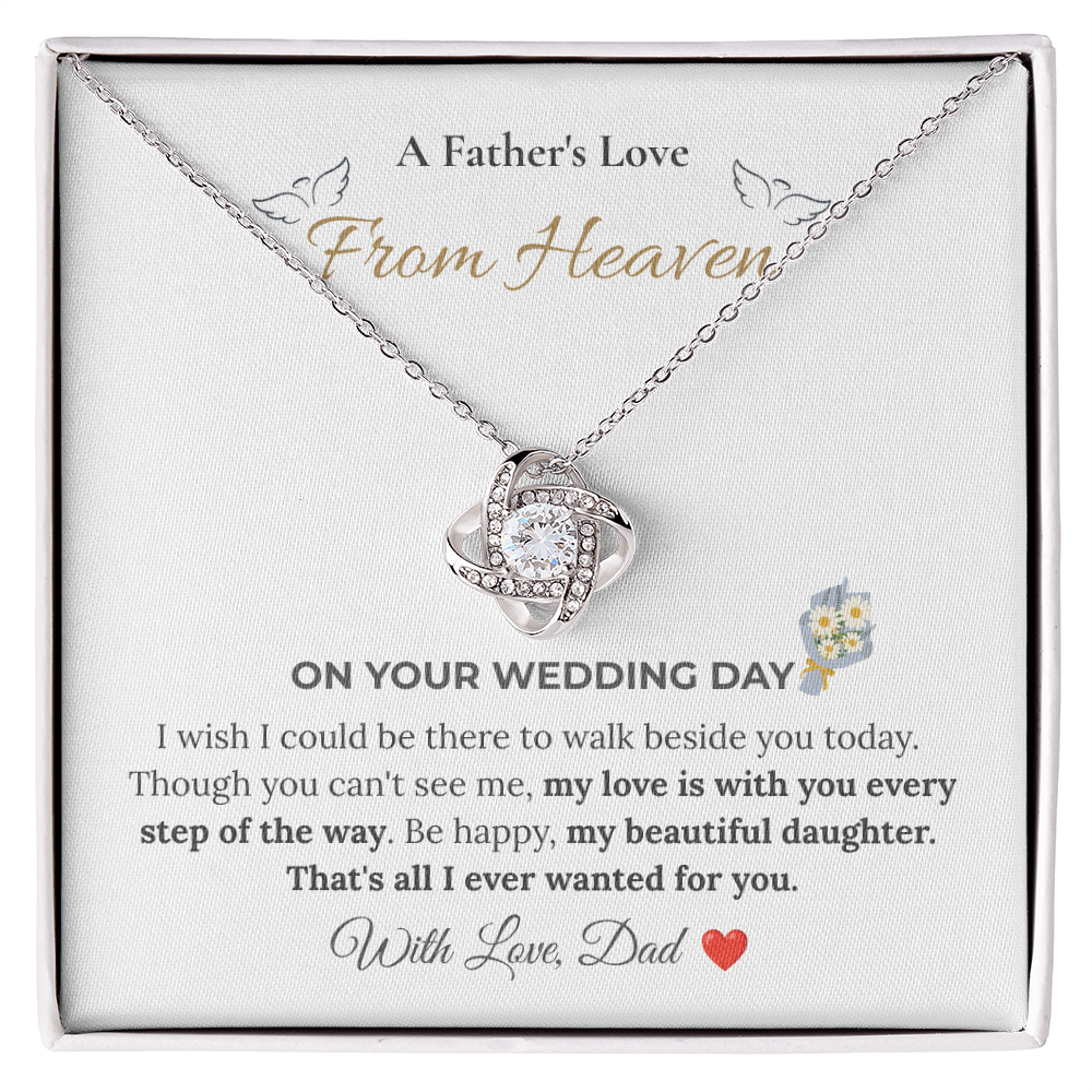 Dad in Heaven Wedding Gifts