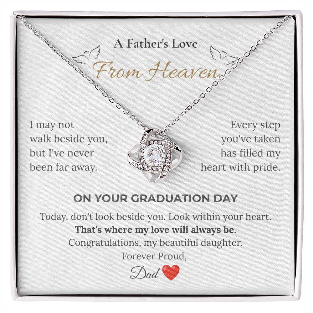 A Father's Love From Heaven Graduation Gift From Father