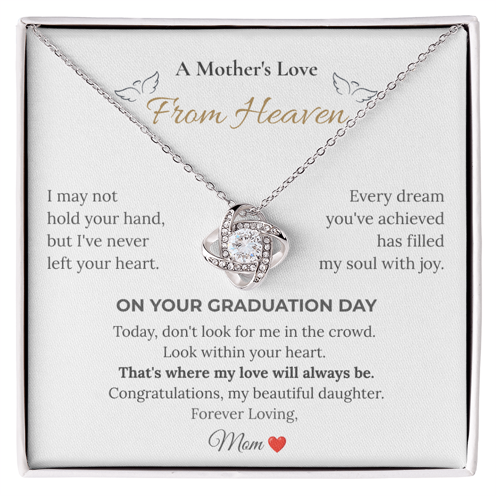 A Mother's Love From Heaven Graduation Gift From Mother