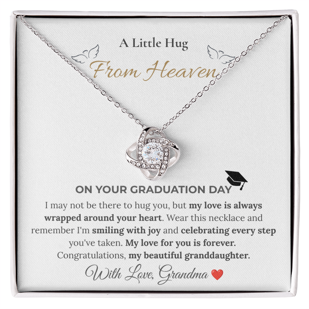 A Little Hug From Heaven Graduation Gift From Grandma