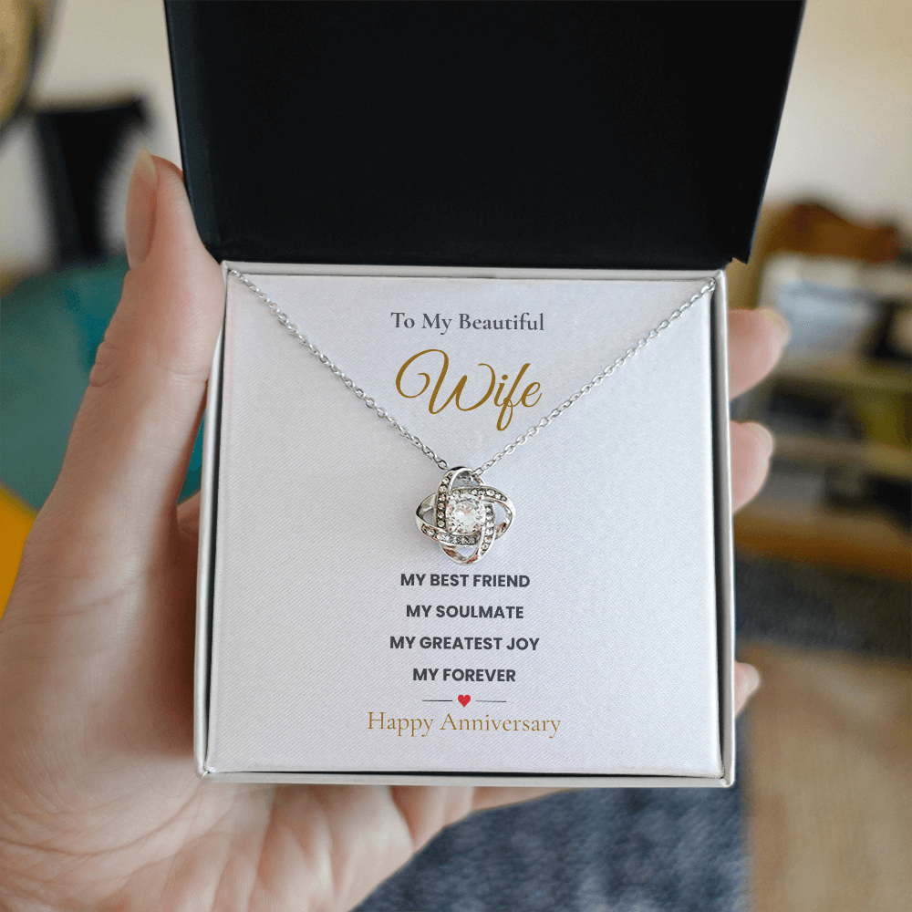 To My Wife Anniversary Necklace
