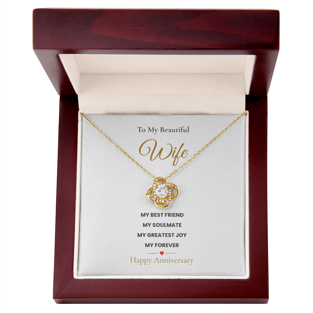 To My Wife Anniversary Necklace