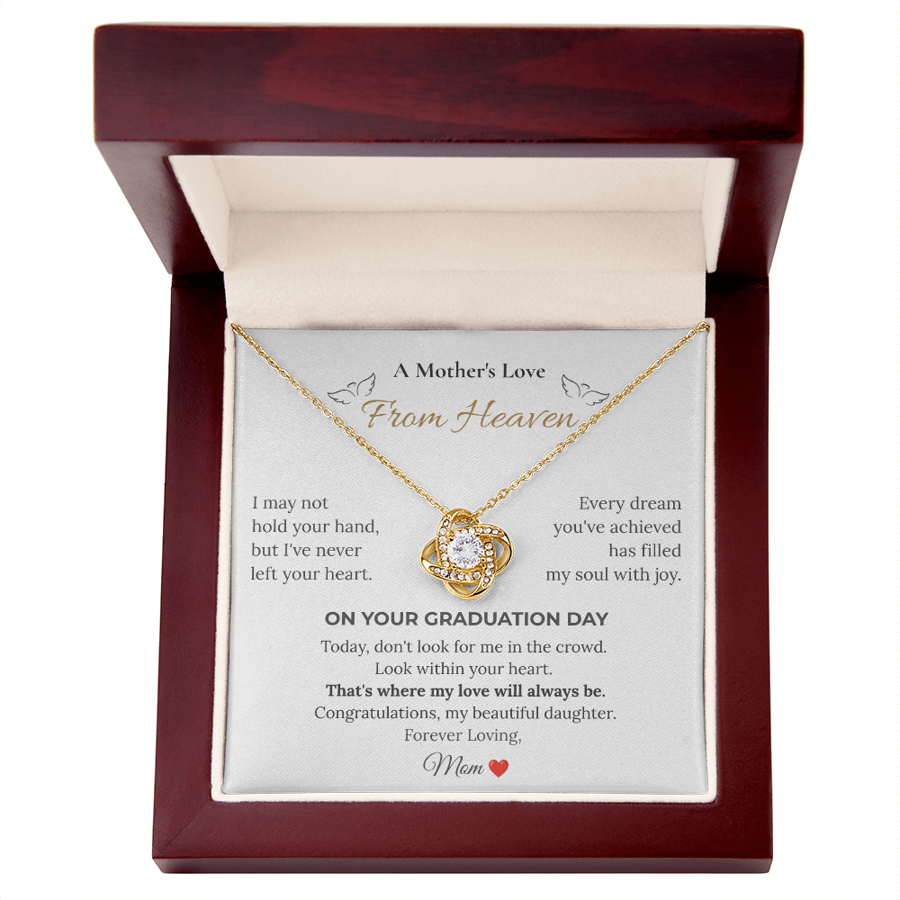 A Mother's Love From Heaven Graduation Gift From Mother