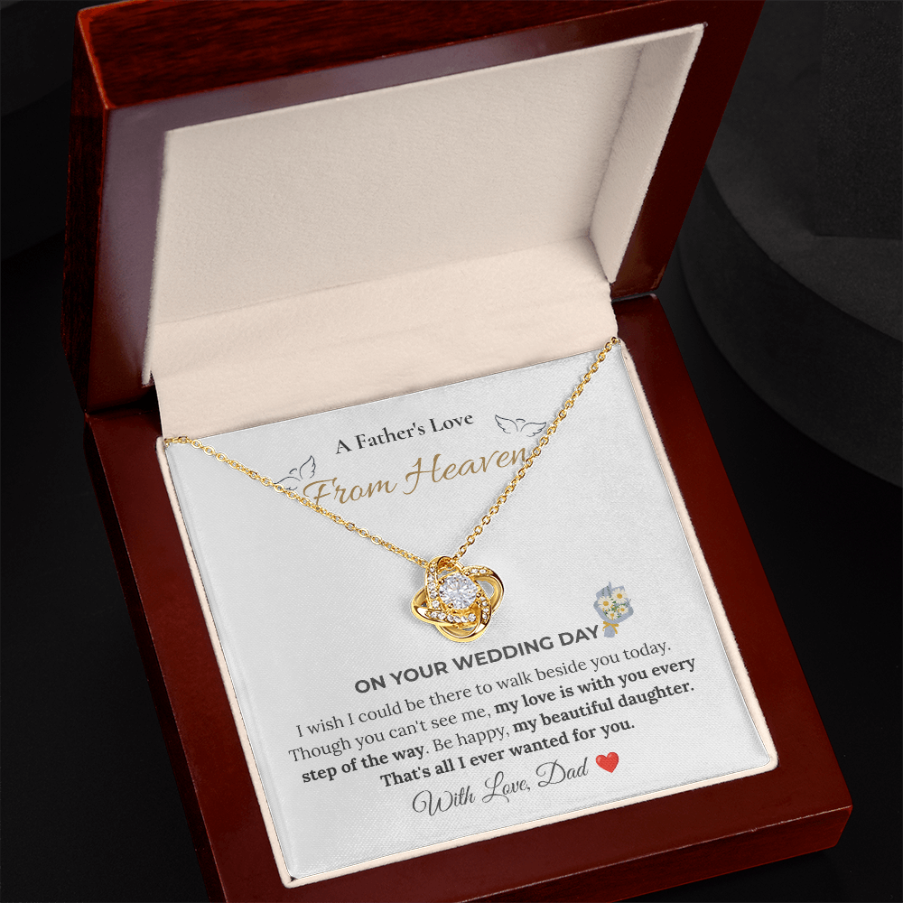 Dad in Heaven Wedding Gifts