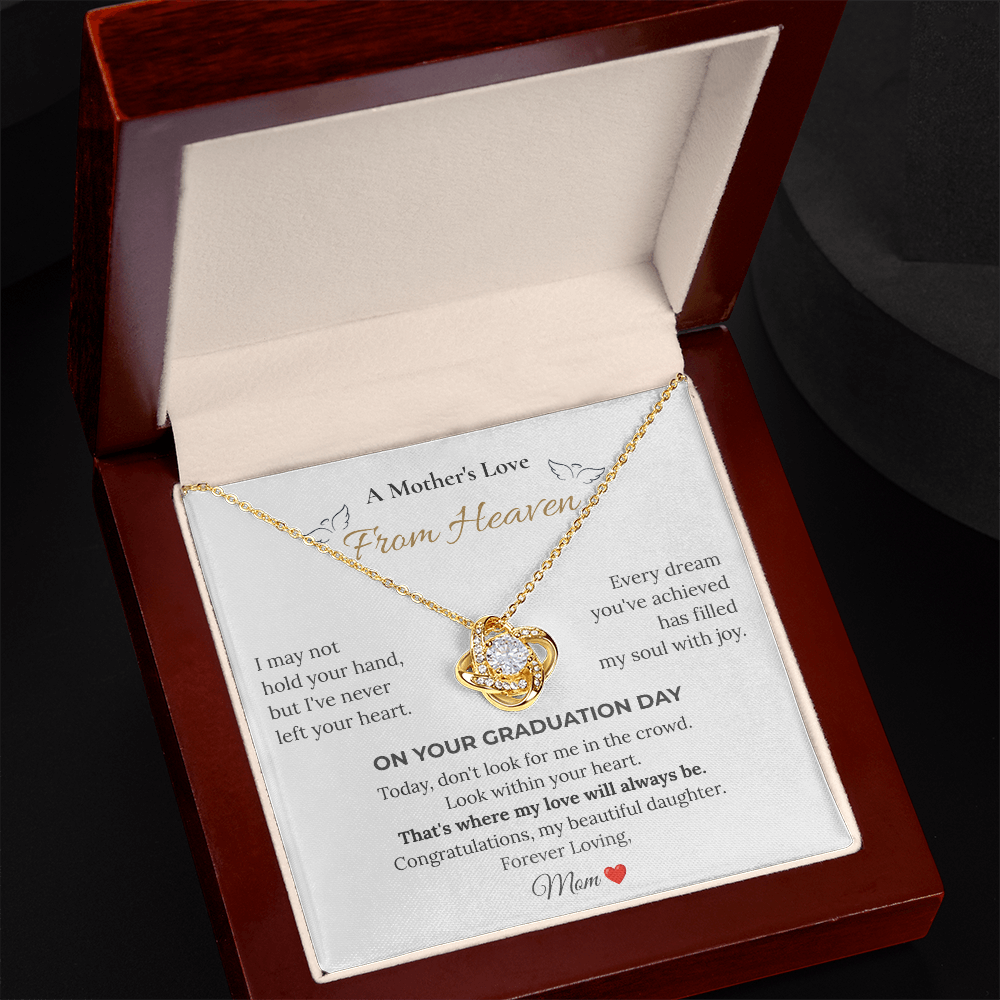 A Mother's Love From Heaven Graduation Gift From Mother