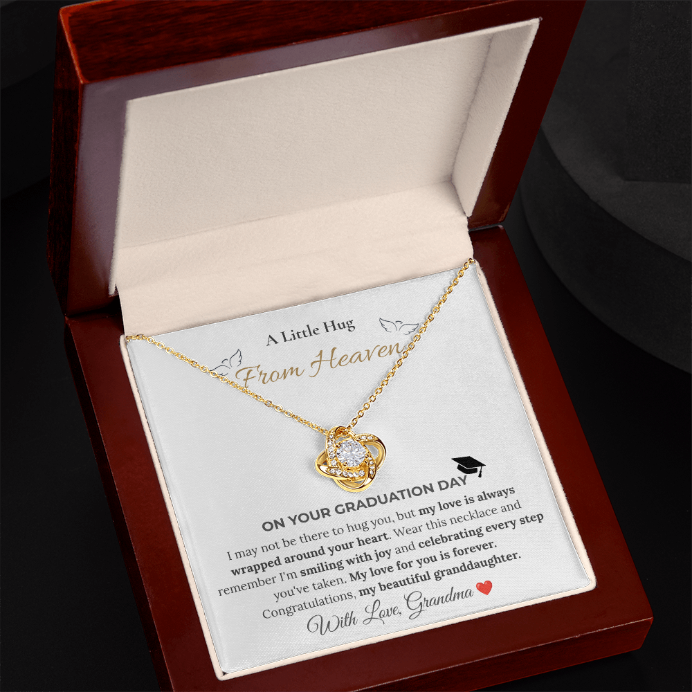 A Little Hug From Heaven Graduation Gift From Grandma