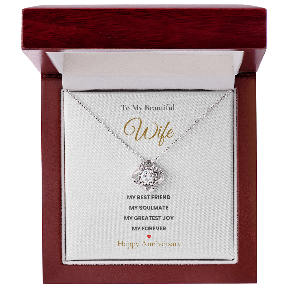 To My Wife Anniversary Necklace
