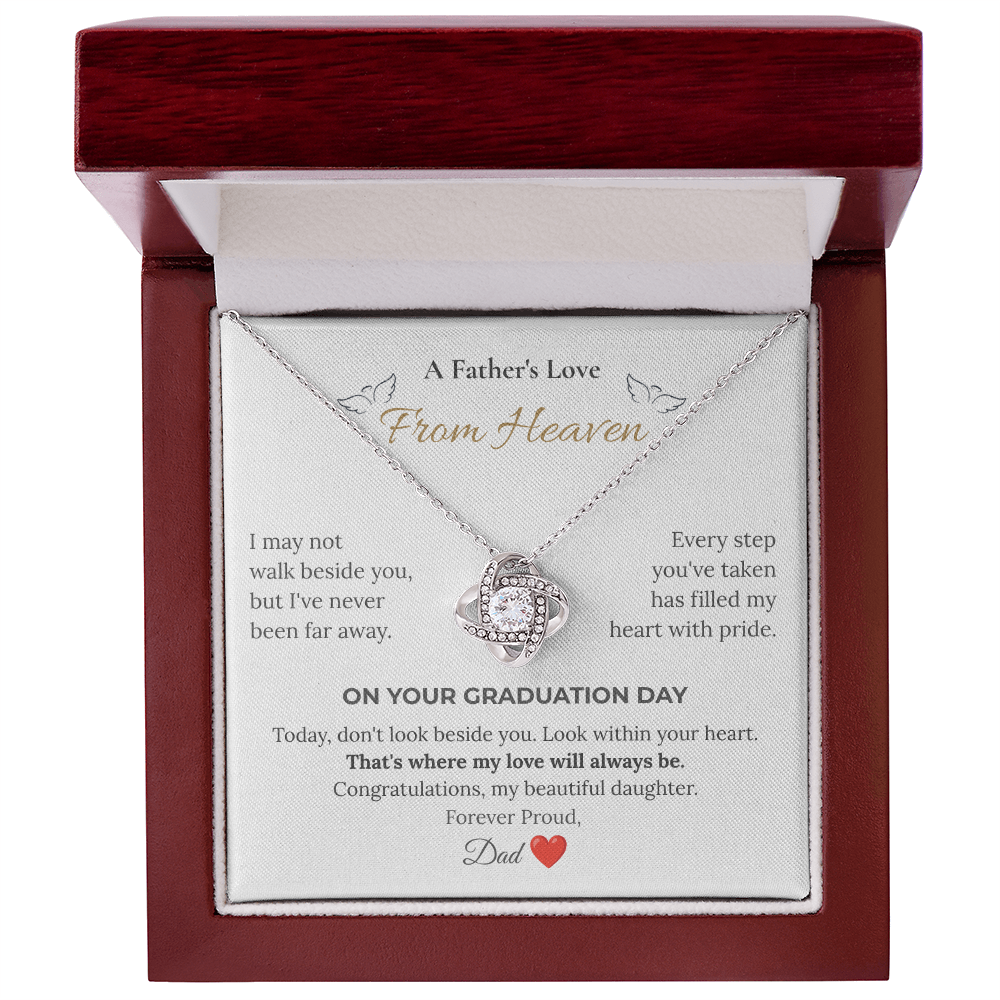 A Father's Love From Heaven Graduation Gift From Father