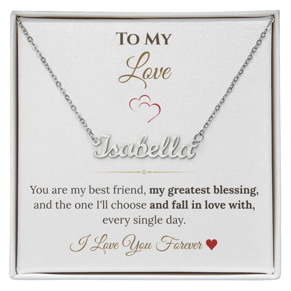Custom Name Necklace for Her