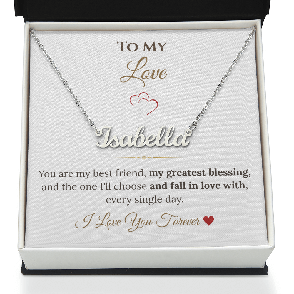 Custom Name Necklace for Her