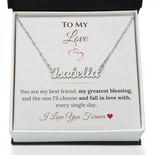 Custom Name Necklace for Her
