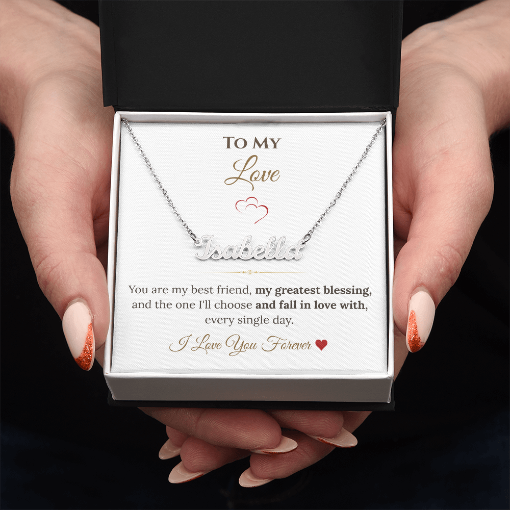 Custom Name Necklace for Her