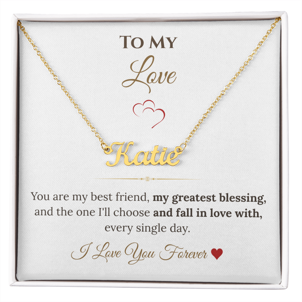 Custom Name Necklace for Her