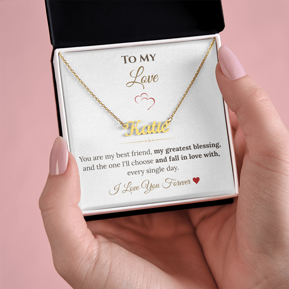 Custom Name Necklace for Her