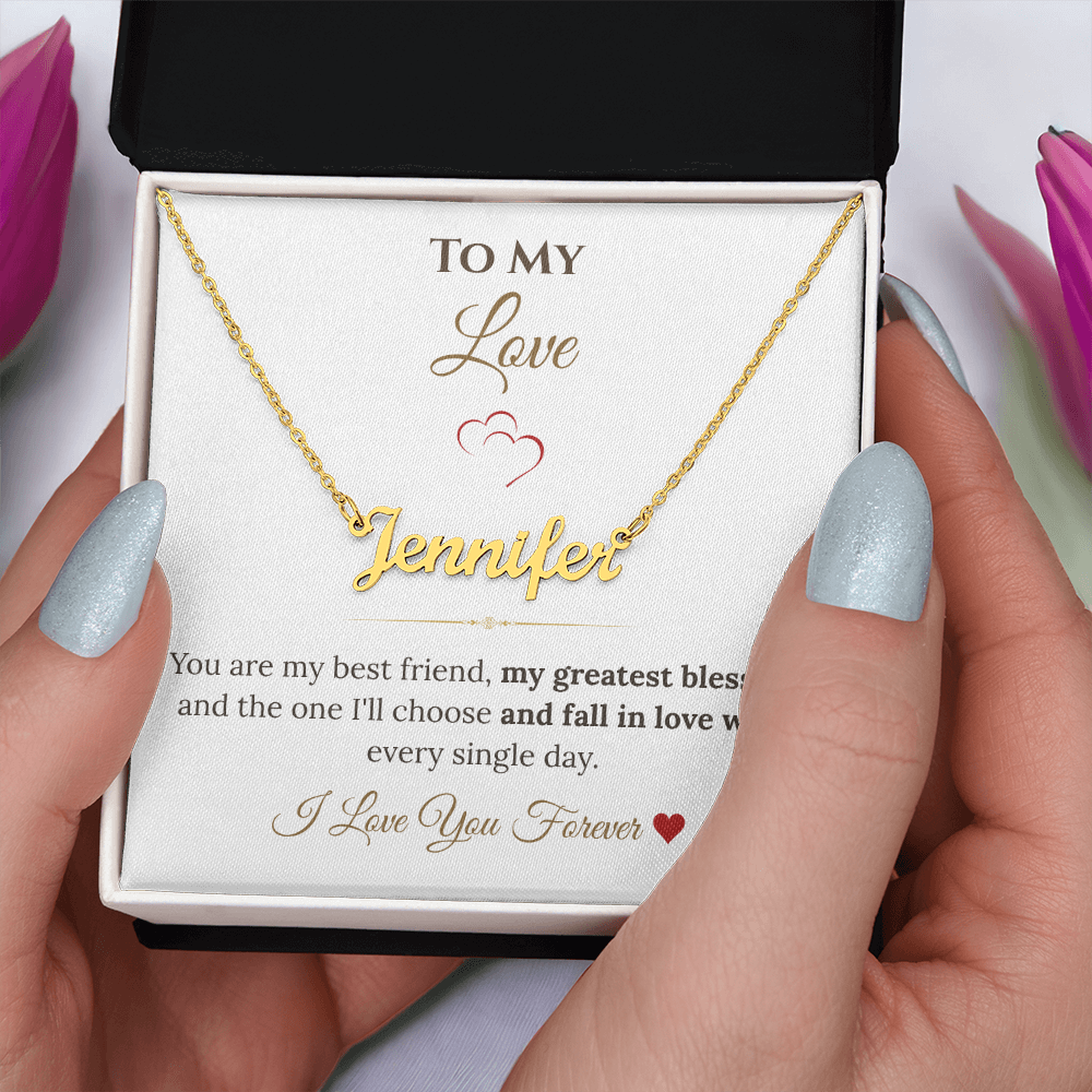 Custom Name Necklace for Her