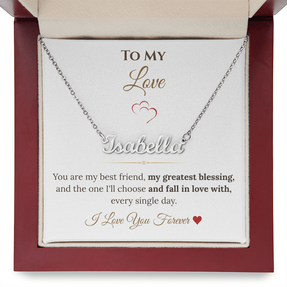 Custom Name Necklace for Her