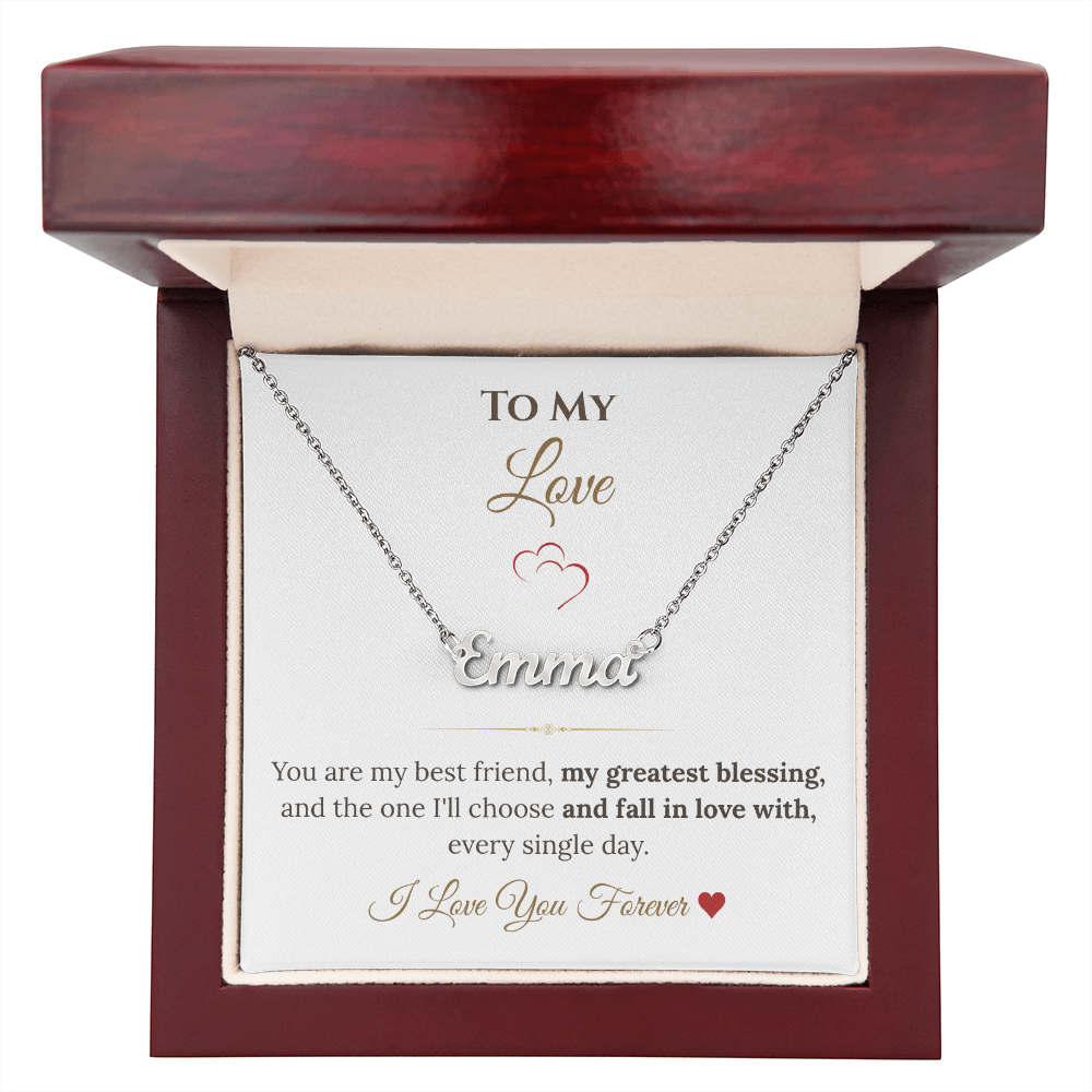 Custom Name Necklace for Her
