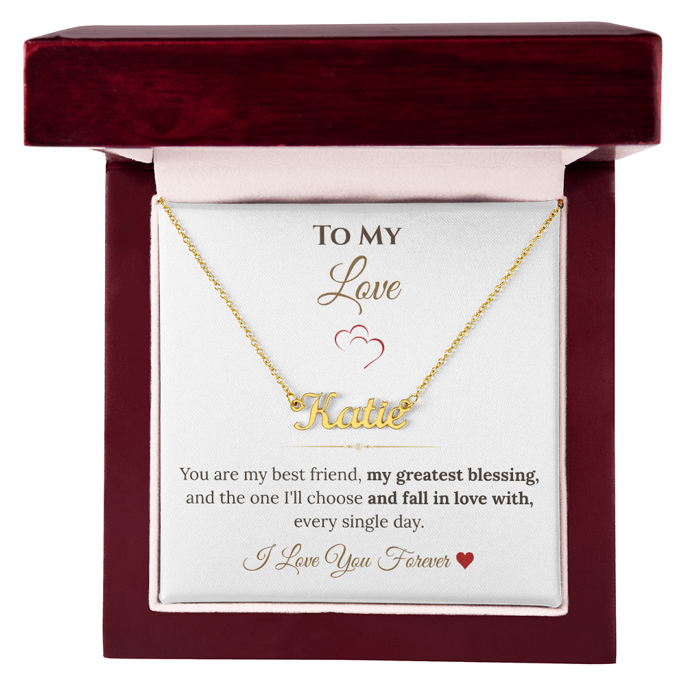 Custom Name Necklace for Her