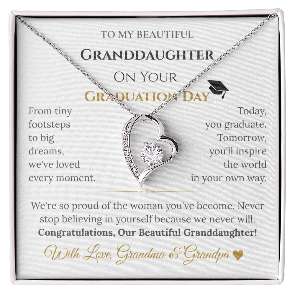 Granddaughter Graduation Gift from Grandma & Grandpa