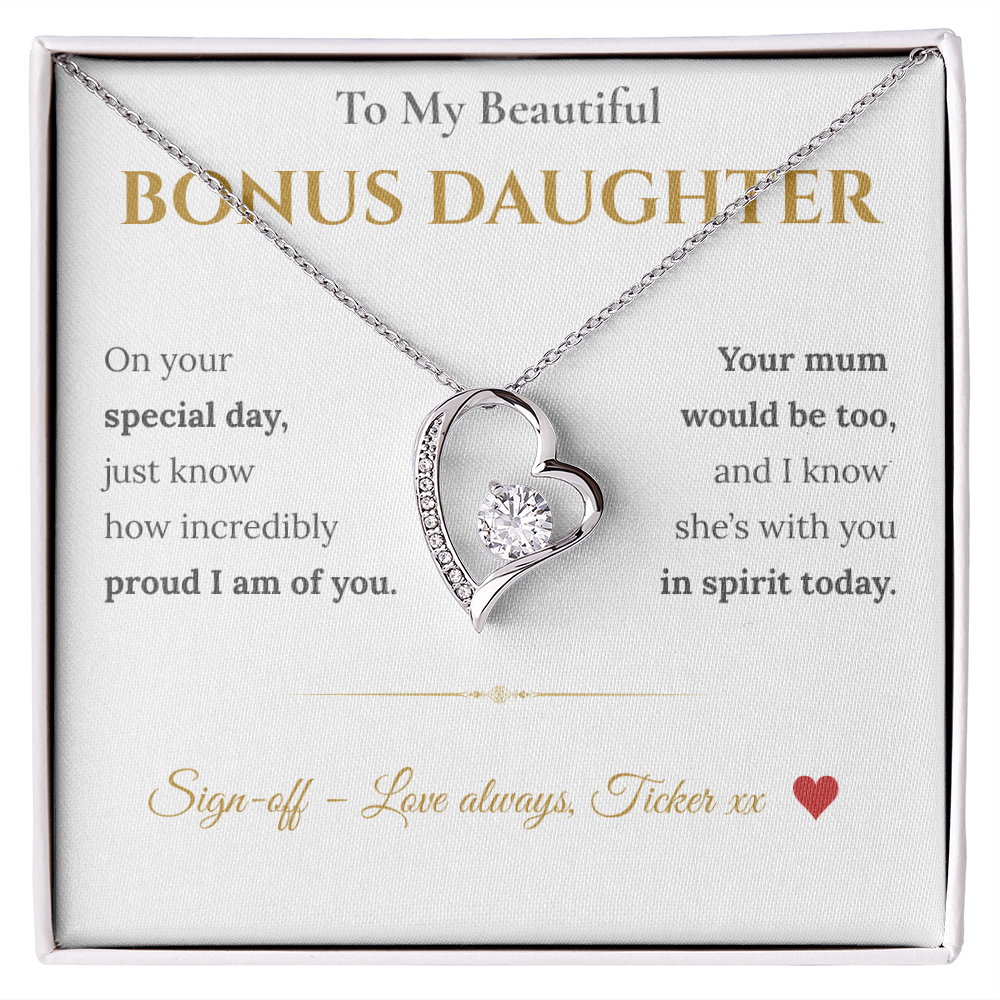 Bonus Daughter Necklace - Custom