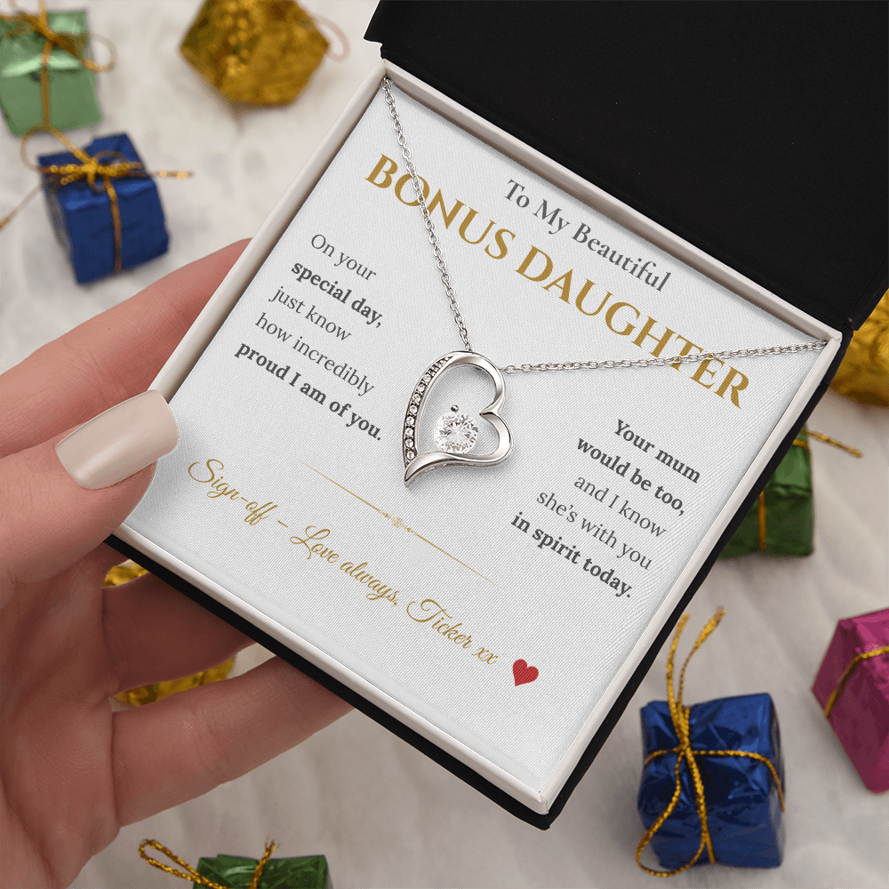 Bonus Daughter Necklace - Custom