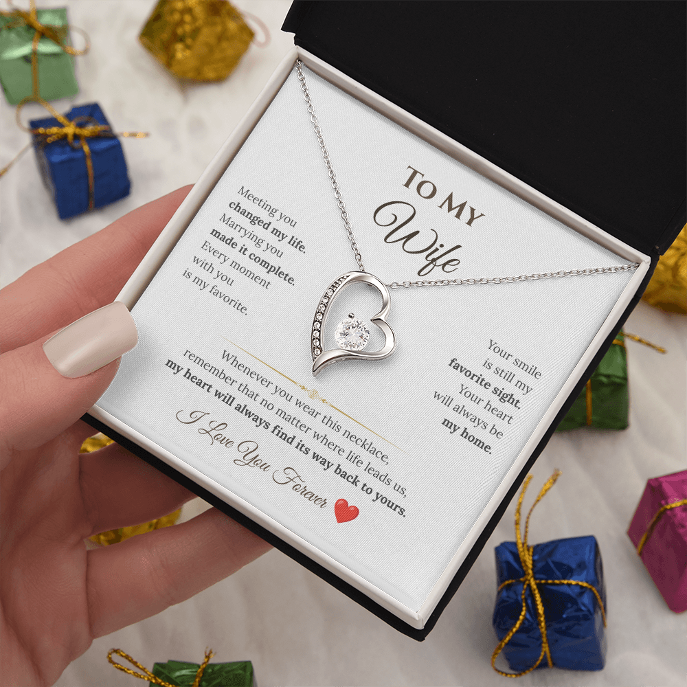 To My Wife Necklace