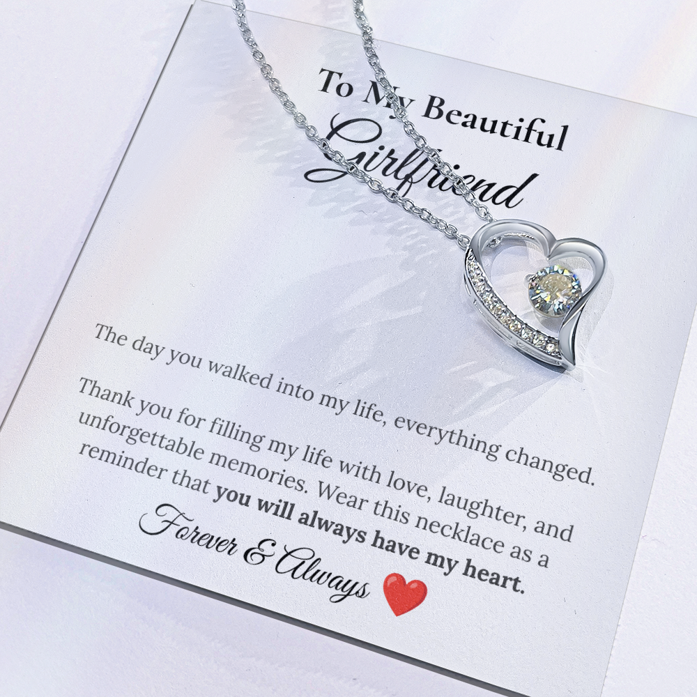 To My Girlfriend Necklace
