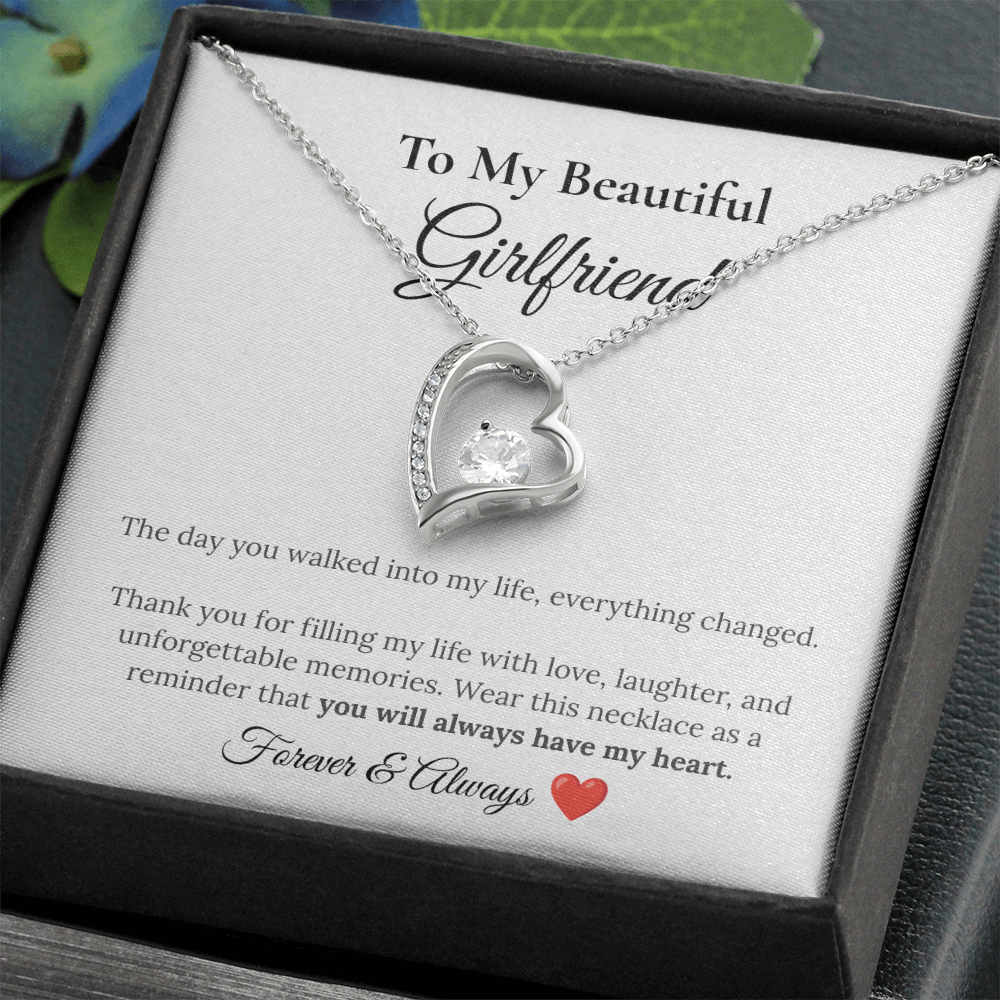 To My Girlfriend Necklace